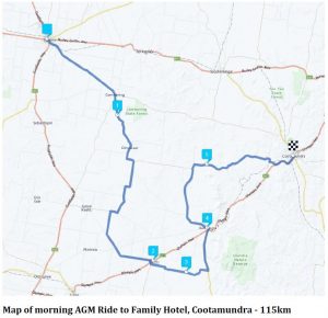 Map of ride